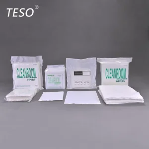 180gsm 9*9inch 4009LE Class Cleanroom Microfiber Wiper Polyester Cloth for Cleaning Glass Laptop Phone LCD Camera