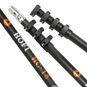 18ft Telescopic Pole Ultralight Carbon Fiber Window Cleaning Tools Carbon Fiber Window Cleaning Pole