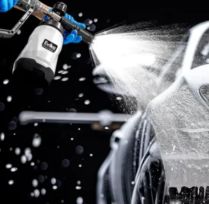 1L Aluminum Material Household Car Cleaning Tools Hand-held Adjustable Spraying Fan Foam Machine Snow Foam Cannon for Car