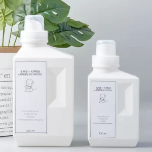 1l Plastic Pump Bottle Hand Wash Soap Liquid Laundry Detergent Dish Soap Container