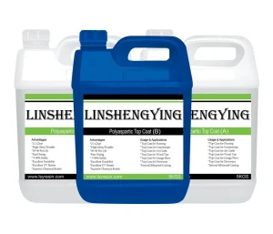 2:1 Versatile in Extremely Cold or Hot Condition Quick Curing Time Polyaspartic Flooring Coat for Floor and Countertops