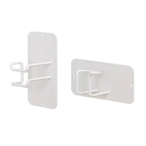 2 Pcs Pack Magnetic Multi Purpose Hook Storage Holder for Kitchen Bathroom Organizer Refrigerator Side Cleaning Tool Holder