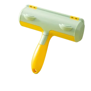 2 Way Carpet Vacuum Scraper Dog Cat Fur Cleaning Brush Home Sofa Clothes Lint Sticking Roller