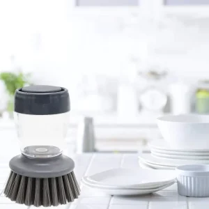 2 in 1 Cleaning Tools Dish Brush Soap Dispenser Useful Things Home Cleaning Brush Dishwashing Kitchen Accessories Gadgets