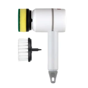 2 in 1 Electric Toilet Cleaning Brush with Powerful Motor for Deep Tile Surfaces