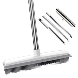 2 in 1 Long Handle Dual Purpose Plastic Scrub Brush for Cleaning Bathroom Kitchen Wall Deck Tub Tile Versatile Cleaning Brushes