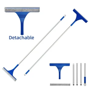 2 in 1 Squeegees Fit for Car Cleaning Long Handle Detachable Window Squeegee Window Cleaner