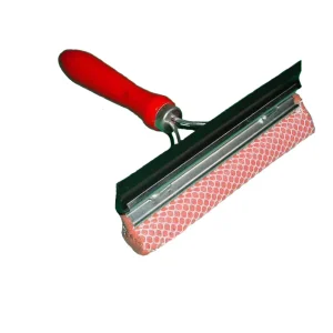 2 in 1 Window Cleaner Tool Professional Universal Window Scraper Car CA-023 Window Squeegee With Sponge Wooden Handle