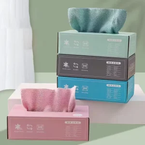 20 Counts Microfiber Rags in a Box 7.8″ X 7.8″ Reusable Microfiber Cleaning Edgeless Terry Towels 180 GSM Lint Free Small Cloths