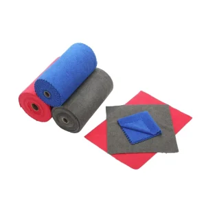 200GSM Square Microfiber Roll Cloths Tear Off Reusable Absorbent Biodegradable Soft Towels for Kitchen Home Cleaning Made
