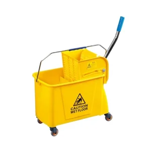 20L Plastic Wheel Mop Bucket