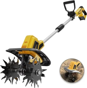 20V Handheld Mini Cordless Tiller Cultivator Electric 9 in Tilling Garden Tool CE RoHS Battery Charger Kit