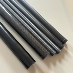 20ft 30ft Carbon Fiber Telescopic Pole OEM Custom Lightweight Durable High Reach Pole for Gutter Dust Cleaning