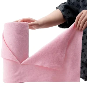 20pcs Square Kitchen Dish Microfiber Tear-Away Towel Rolls Custom Color Washable Reusable Cleaning Cloths