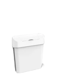 22L Fem Bin with Pedal PP+ABS Material Customized Colors Waste Bin Pedal Trash Cans Rubbish Bin