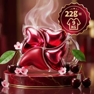 22g Eco Friendly Disposable Luxury Laundry Pods OEM ODM 8X Natural Enzyme No Phosphorus Skin Gentle Cashmere Chiffon Linen Use