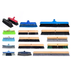 24 30 Inch Big Size Outdoor Use Blade Sweep Heavy Duty Push Broom Commercial Broom Industrial Broom