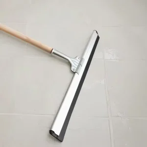 24 Inch Squeegee Aluminum Frame Aluminium Alloy Handle Smooth Surface Asphalt Floor Water Pusher Hotels Hospitals and Churches