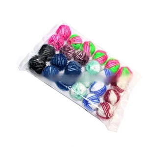 24 Pieces Per Pack 35mm Nylon PP Anti Tangle Large Sized Laundry Balls