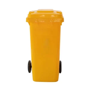 240 litre 63 gallon Plastic Eco Friendly Lidded Two wheel Movable Waste Storage Bin