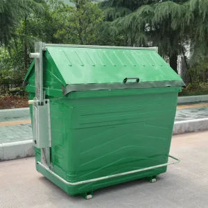 2400L Steel City Street Waste Bin Self Tipping Garbage Bin Suppliers