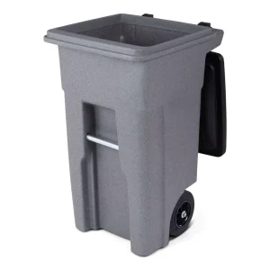 240L 2-Wheelie Mobile Plastic Public Waste Bin Plastic Dustbin Trash Container