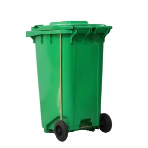 240L Recycling Pedal Trash Can Outdoor Street Garbage Bin Plastic Waste Bins