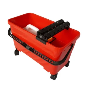 24L Rectangle Sponge Float Bucket For Tile Floor And Grout Cleaning