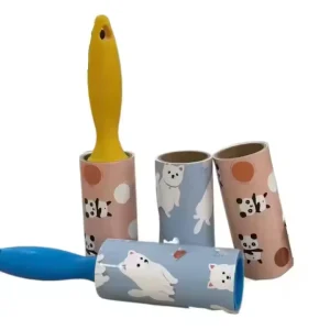 24cm Lint Rollers Brushes Handle Manual High Adhesion Easy Tear Use Portable Clothes Lint Roller