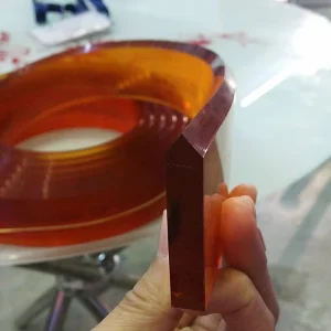 25*5mm V Shape Polyurethane Silk Screen Printing Squeegee Rubber