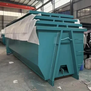 25m3 Hook Lift Bin Skip Garbage Sorting and Recycling Bin Construction Waste Container Hook Bins Metal Scrap Roll off Container