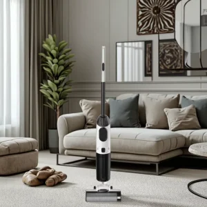 2600mAh Cordless Electric Mop Upright Vacuum Cleaner Wet Dry Floor Cleaning Machine Self Cleaning Handheld Floor Washer HEPA