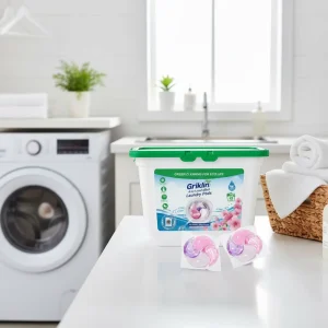 28 Count Washing Capsules for Apparel Eco friendly Natural Gel Detergent Pods Floral Fruity Scent Capsule