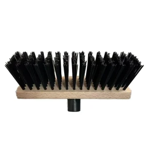 280mm Beech Floor Brush Head Compatible with US and Italian Threads Customizable Sizes and Shapes