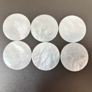 2A Grade 34*0.15mm Natural Shell MOP White Mother of Pearl Customizable Watch Dial Accessories Wristwatch Parts