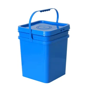 2L 30L in Round Shape or Square Shape Plastic Buckets With Handle