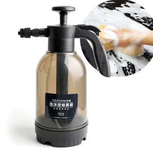 2L Car Washing Pressure Spray Bottle Hand Pressurized Foam Sprayer High Pressure Cleaner Car Washing Accessories Clearly Bottle