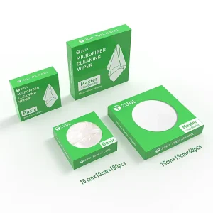 2UUL Efficient Microfiber Cleaning Wiper CL01 CL02 Other Device Screwdriver Bit Storage Dust Removal Cloth 10x10CM 15x15CM