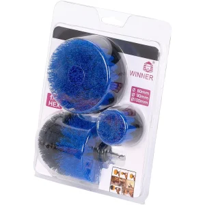 2inch 3.5 4 Multicolor 3pcs Set Scrubber Cleaning