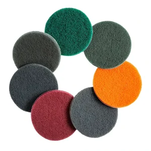 2inch 5inch Industrial Heavy Duty Sponge Nylon Scouring Pad for Metal Polishing Bathroom Kitchens Washing