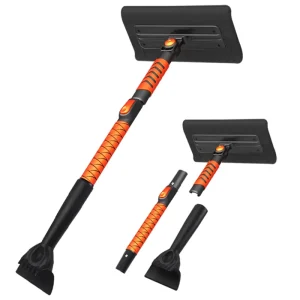 3 1 Sponge Push Plate Snow Removal Brush Large Head Extendable Car Cleaning Snow Broom