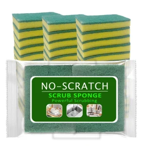3 PCS Good Quality Household Cleaning Kitchen Dish Washing Easy Scrubber PU Sponge