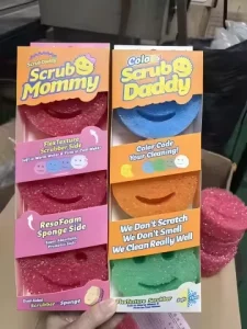 3 Pack Temperature Sensitive Flexible Sponges Kitchen & Home Cleaning