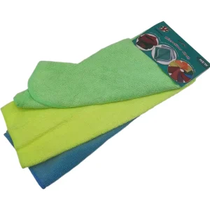 3-Piece Eco-Friendly Microfiber Cloth Set for Living Room Cleaning Customized Size