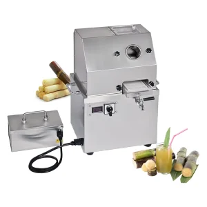 3-Roller Stainless Steel Sugar Cane Press Machine for Commercial Use