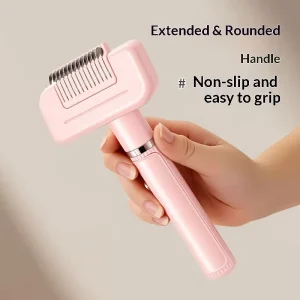 3 in 1 Custom Logo Multifunction Manual Dog and Cats Hair Lint Remover Comb Brush Cleaning Detachable Handle Pet Grooming Kit