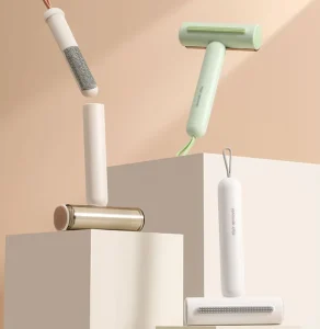 3 in 1 Portable Clothes Carpet Lint Brush Pet Hair Remover Travel Mini Lint Remover Reusable Sticky Paper Lint Roller