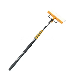 3.5 7.5M Solar Panel Cleaning Equipment Long Telescopic Rod Manual Solar Cleaning Brushes