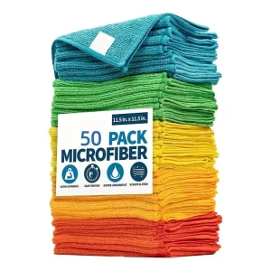 30*30CM Kitchen Rags Microfiber Beauty Salon Towel Home Cleaning Super Absorbing Cloth Antibacterial Dish Cloth for Car Care