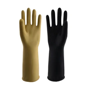 30-60cm 145g-450g Latex Gloves Thickened and Extended Reusable Durable Reinforced Cuff Thick Waterproof Anti Slip Rubber Gloves